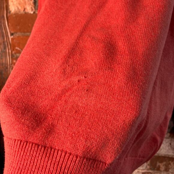 LL Bean Men's Wicked Soft Cotton Cashmere Sweater Crewneck Sz L Preppy Coastal - Picture 9 of 11